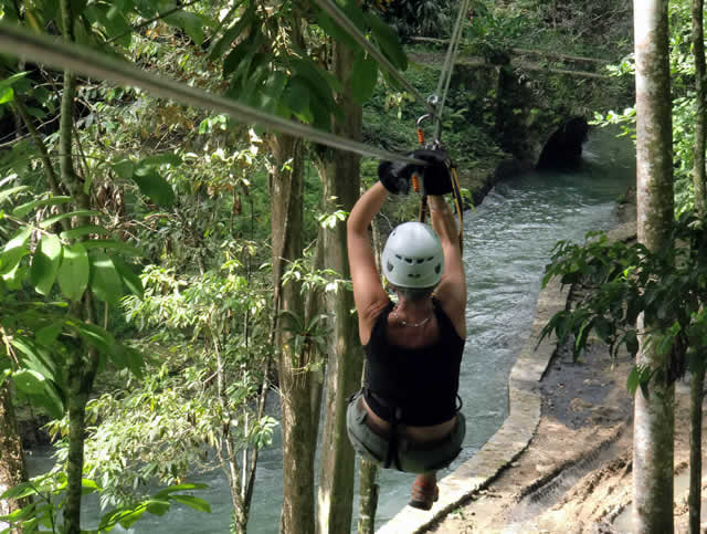 Zip Line and River Tubing Jamaica Tours-2