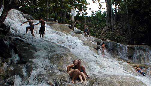 Dunns River Falls and Blue Hole Combo Tour