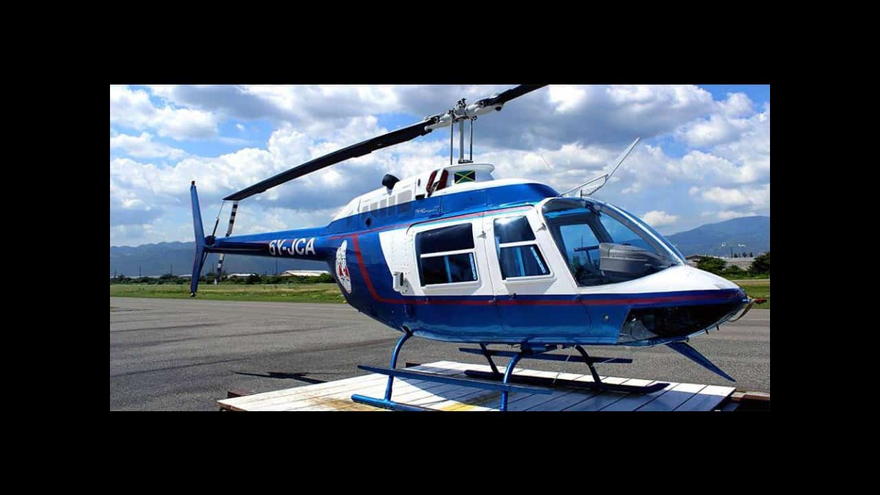 Helicopter Flights From Montego Bay Airport To Golden Eye Resort