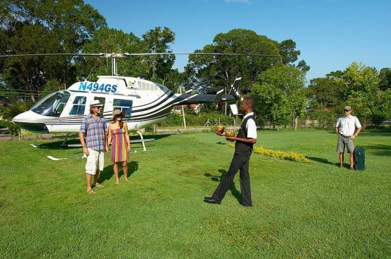 Sandals Whitehouse Helicopter Flights from Montego Bay Airport