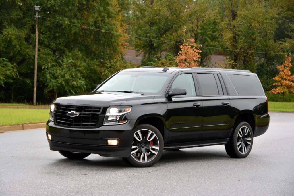 Black Chevrolet Suburban Luxury Private Transfers Jamaica Quest Tours