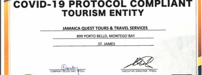 Jamaica Quest Tours Safety Protocols During Covid-19