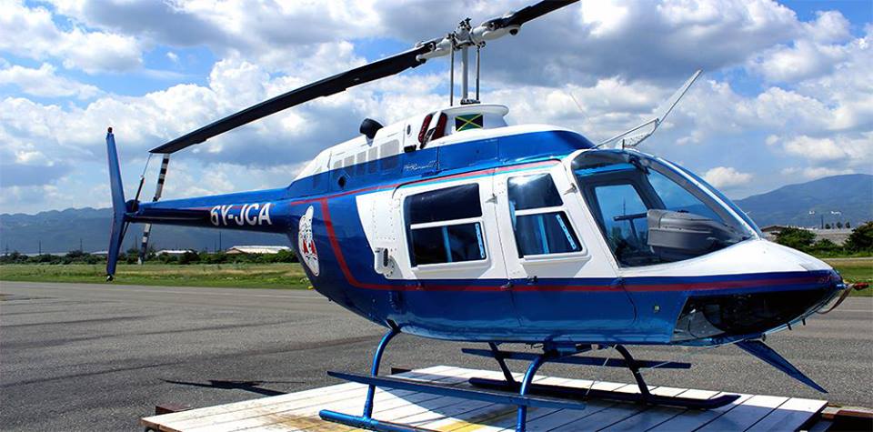 Kingston Airport Helicopter Transfer To Round Hill Resort